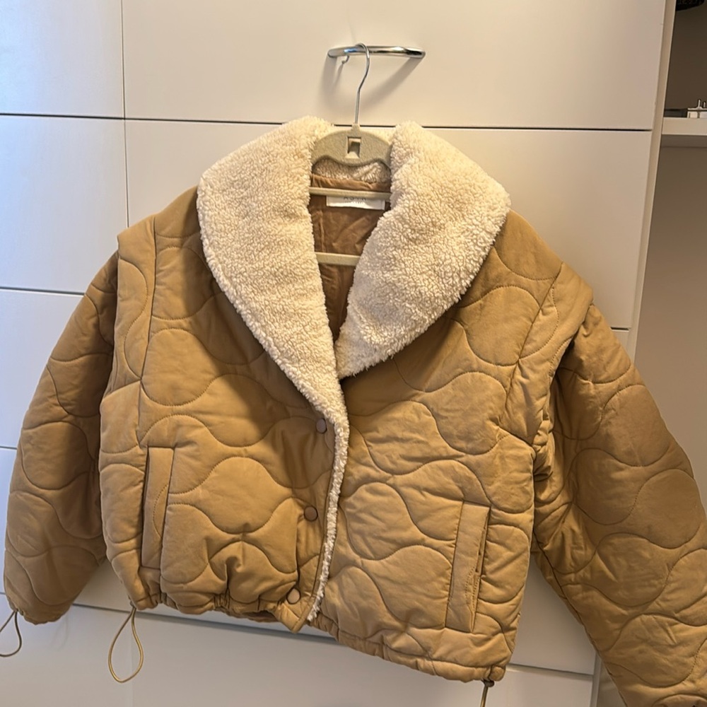 ASTR The Label Shearling Jacket